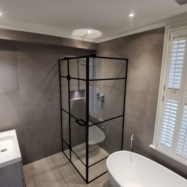 Custom Made Crittall Style Shower Enclosures, Screens, photo: 33