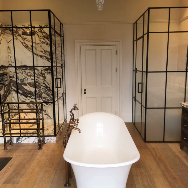 Custom Made Crittall Style Shower Enclosures, Screens, photo: 22