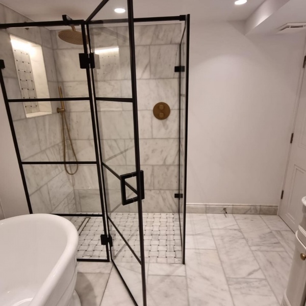 Custom Made Crittall Style Shower Enclosures, Screens, photo: 17