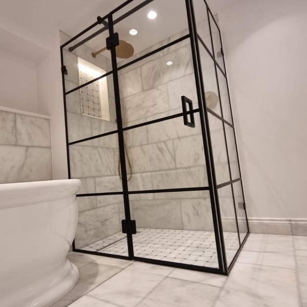Custom Made Crittall Style Shower Enclosures, Screens, photo: 108