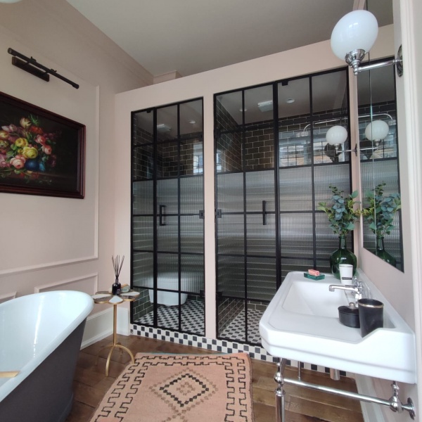 Custom Made Crittall Style Shower Enclosures, Screens, photo: 21