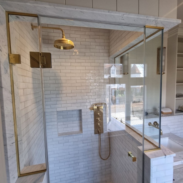 Custom Made Crittall Style Shower Enclosures, Screens, photo: 6