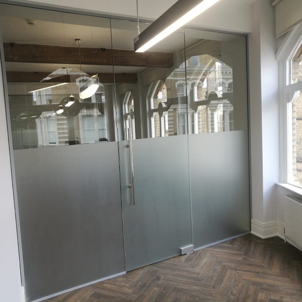 Glass office partitions, photo: 11