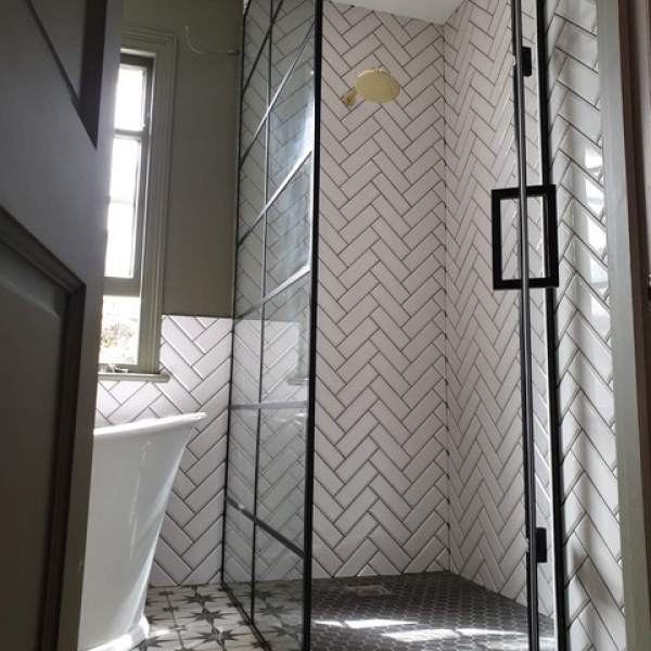 Custom Made Crittall Style Shower Enclosures, Screens, photo: 103