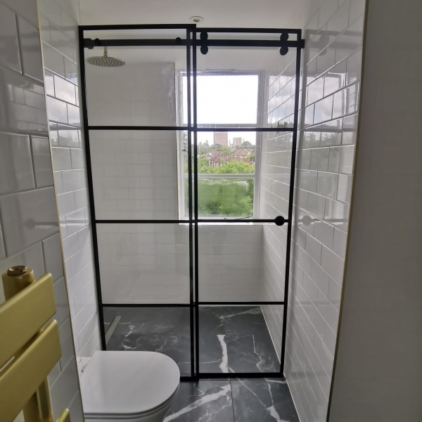 Custom Made Crittall Style Shower Enclosures, Screens, photo: 66