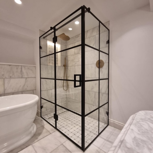 Custom Made Crittall Style Shower Enclosures, Screens, photo: 25