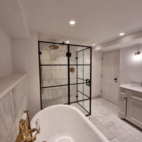 Custom Made Crittall Style Shower Enclosures, Screens, photo: 18