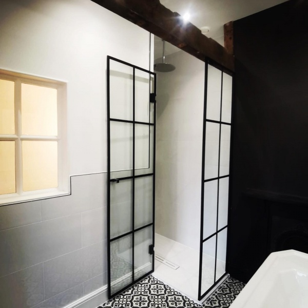 Custom Made Crittall Style Shower Enclosures, Screens, photo: 14
