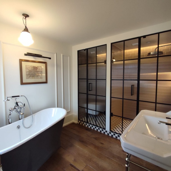 Custom Made Crittall Style Shower Enclosures, Screens, photo: 24