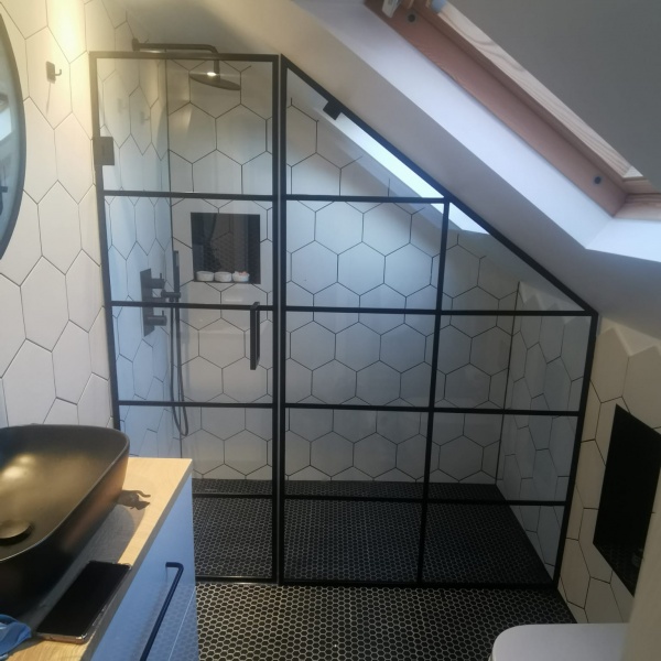 Custom Made Crittall Style Shower Enclosures, Screens, photo: 23